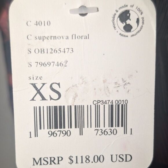 Free People Movement Supernova Floral Vest Hoodie XS NWT Fast Shipping - Picture 11 of 16